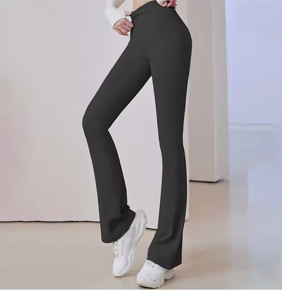 F/W - Flared Pants (Black / Beige / Brown / Dark Green) #FW025