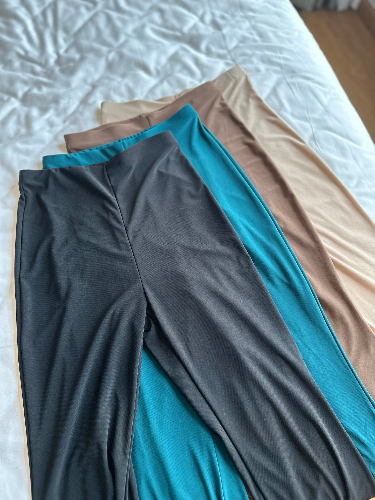 F/W - Flared Pants (Black / Beige / Brown / Dark Green) #FW025