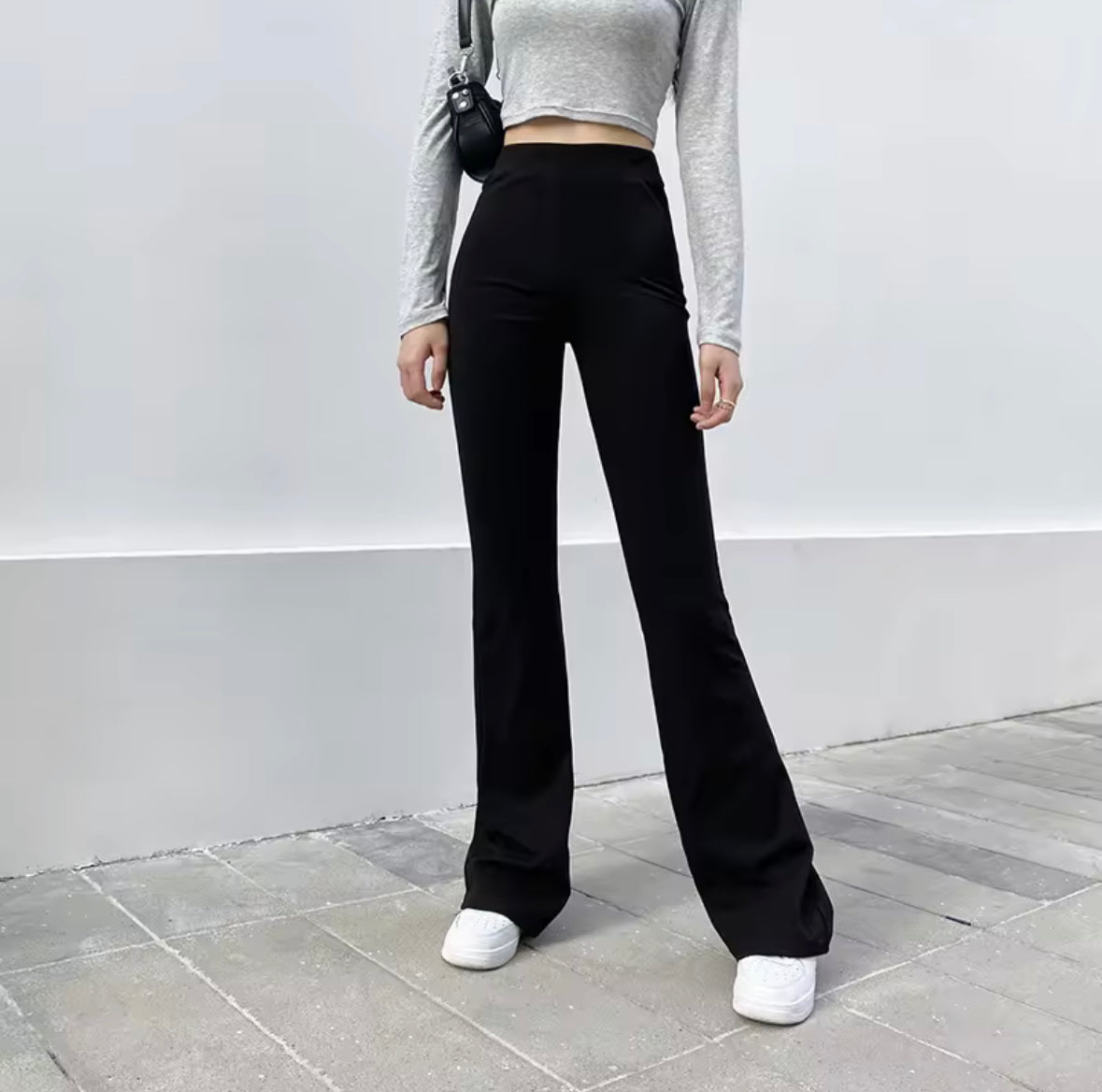 F/W - Flared Pants (Black / Beige / Brown / Dark Green) #FW025
