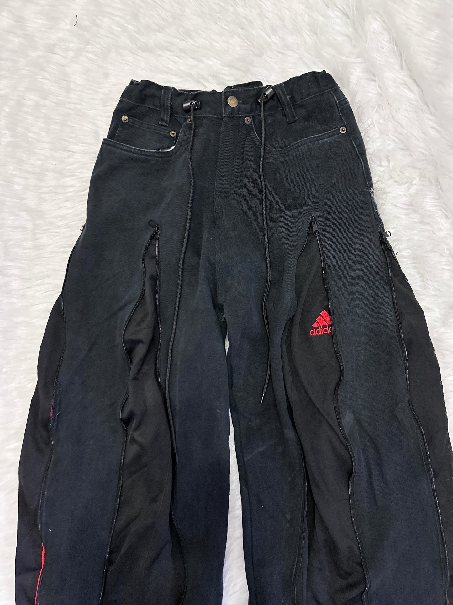 [新款現貨] Remade 4zipper Sportpants X Jeans #PANT209