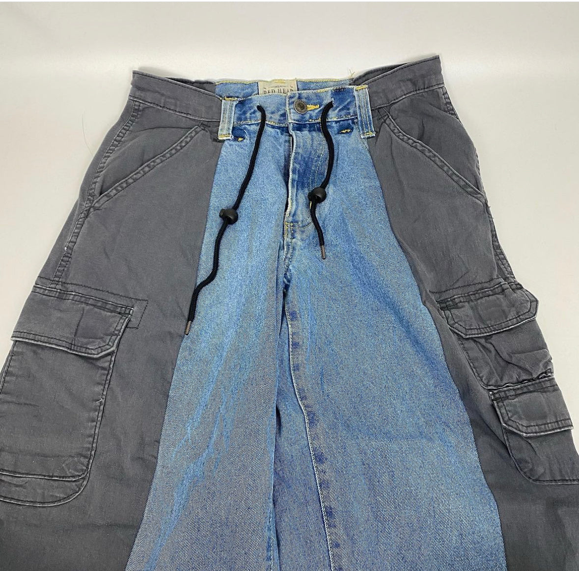 [現貨熱賣中] Designer Remade Series - Carogo Pants X Jeans MIX #PANT022