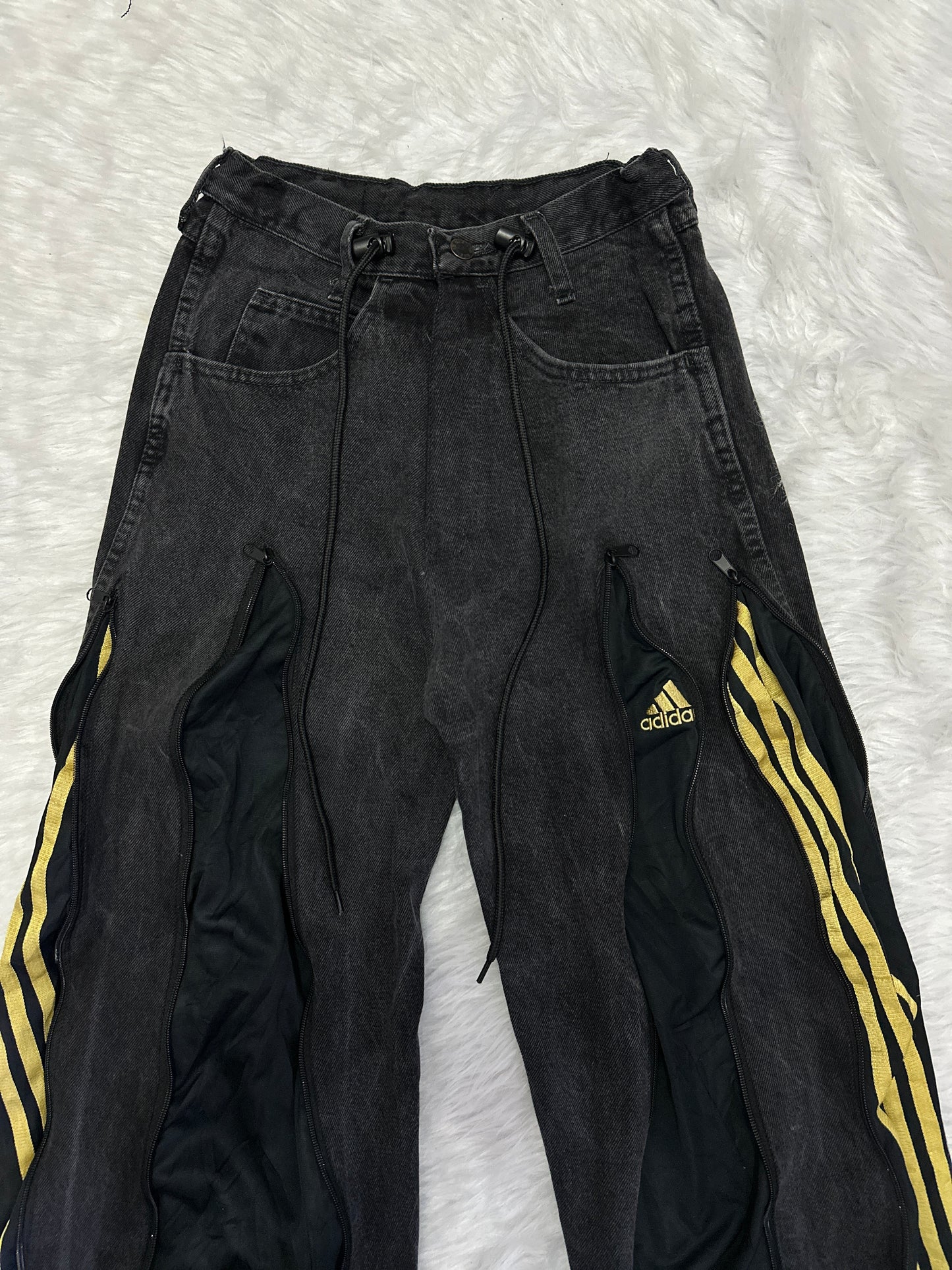 [新款現貨] Remade 4zipper Sportpants X Jeans #PANT205