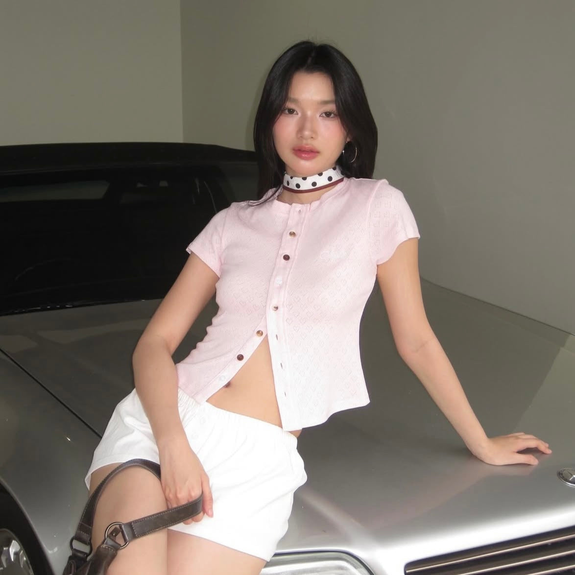 [25 Spring 預訂新款] Otter Ribbed Top #SP005