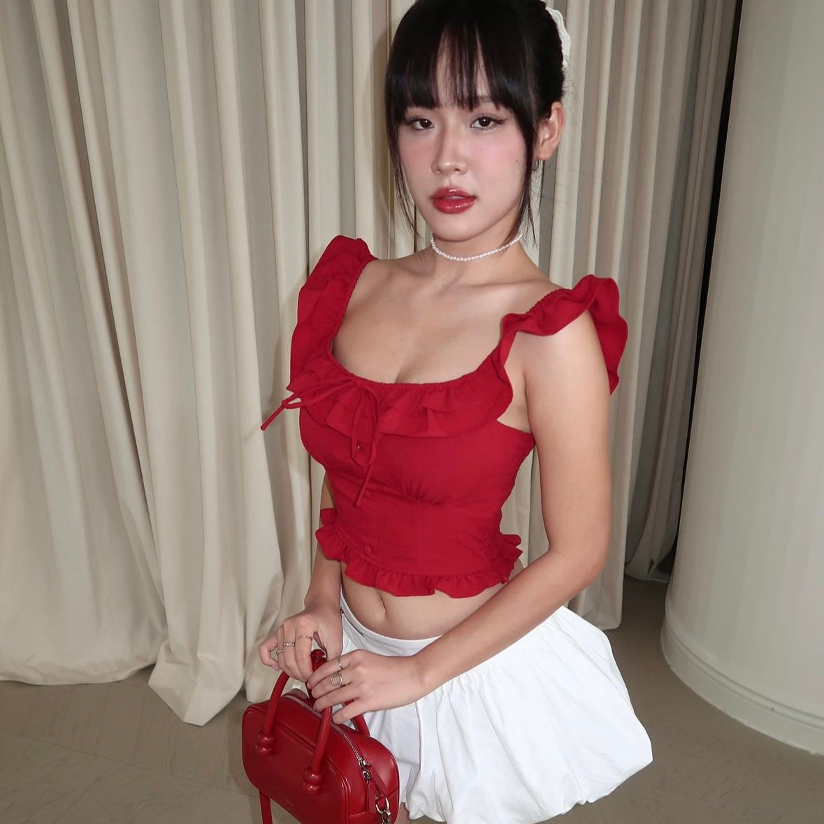 [VN預訂新款]  Vera Top & Bubble Skirt #VN005 #VN006