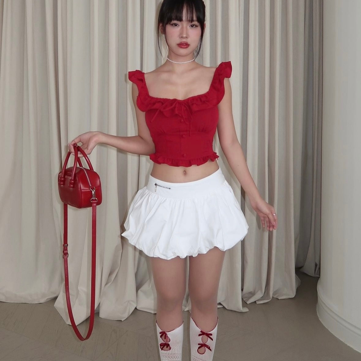 [VN預訂新款]  Vera Top & Bubble Skirt #VN005 #VN006