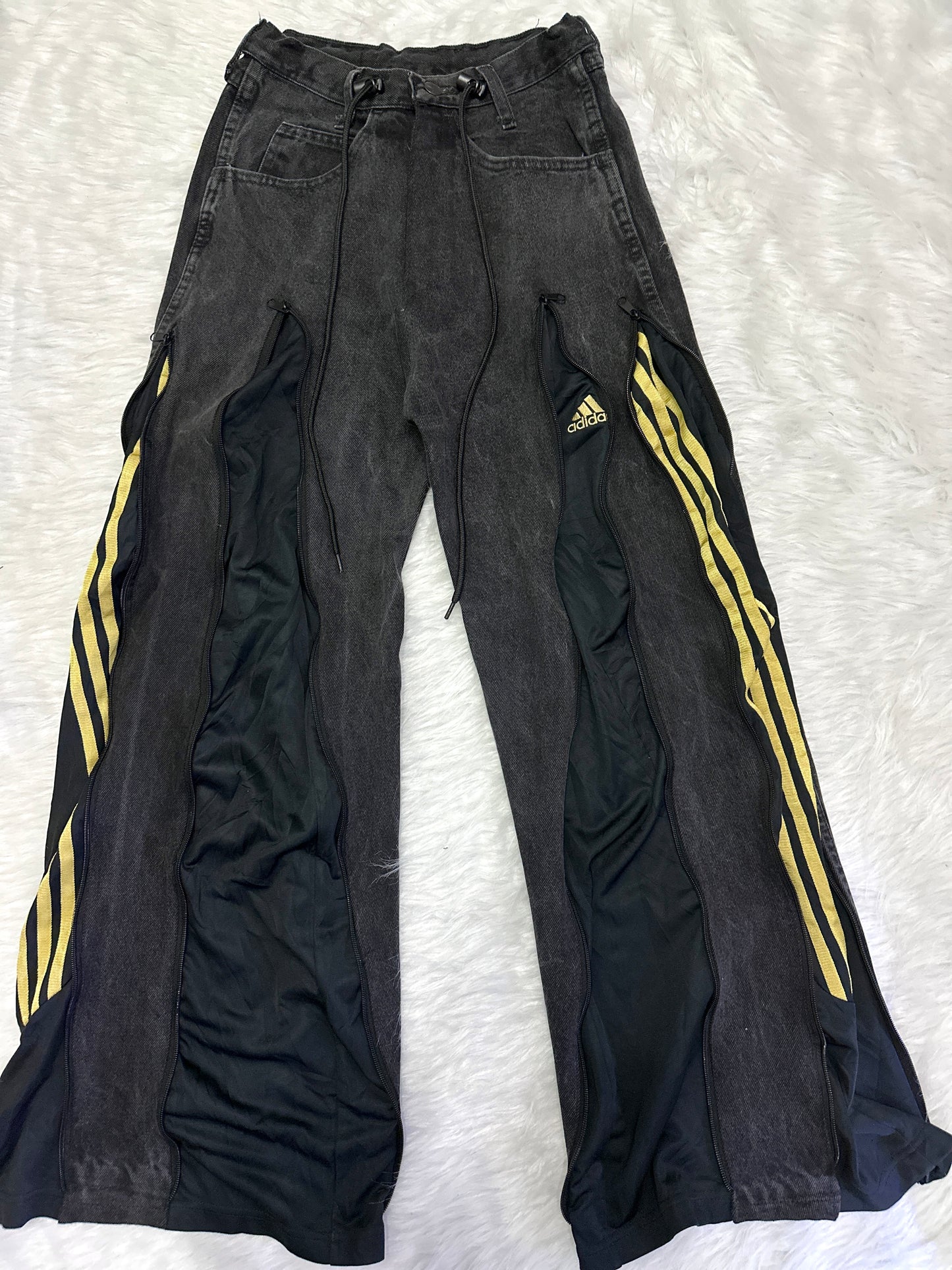 [新款現貨] Remade 4zipper Sportpants X Jeans #PANT205