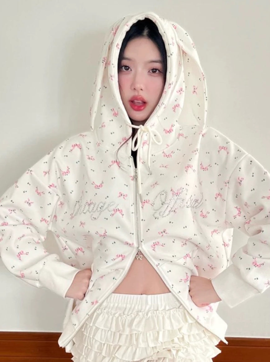 [25 大熱🐰Hoodie]  Ribbit Hoodie #FW066
