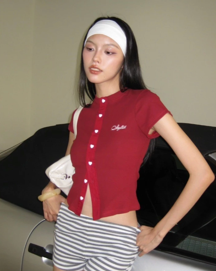 [25 Spring 預訂新款] Otter Ribbed Top #SP005